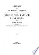 Pergamene, codici e fogli cartacei di Arboréa