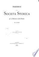 Periodico della Societa storica per la provincia e antica diocesi di Como