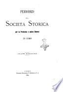 Periodico della Societa storica per la provincia e antica diocesi di Como
