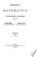 Periodico di matematiche