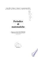 Periodico di matematiche