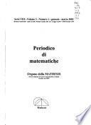Periodico di matematiche