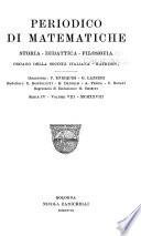 Periodico di Matematiche [Series 4]