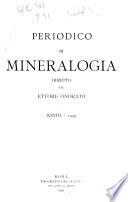 Periodico di mineralogia
