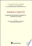 Persona e diritto