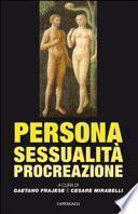Persona sessualità procreazione