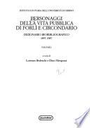 Personaggi della vita pubblica di Forlı̀ e circondario