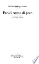 Pertini, uomo di pace