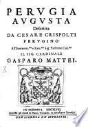 Perugia Augusta descritta