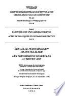 Perversions sexuelles au Moyen Age