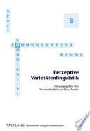 Perzeptive Varietaetenlinguistik