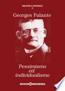 Pessimismo ed individualismo