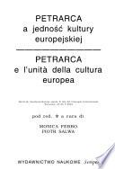 Petrarca a jedność kultury europejskiej