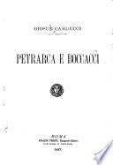 Petrarca e Boccacci