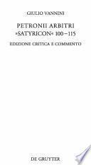 Petronii Arbitri Satyricon 100-115
