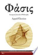 Phàsis n. 1, 2013 – Appel / Élection