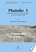 Phoinike I. Rapporto preliminare sulla campagna di scavi e ricerche 2000