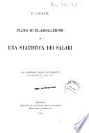 Piano di elaborazione di una statistica dei salari
