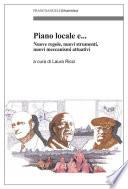 Piano locale e. Nuove regole, nuovi strumenti, nuovi meccanismi attuativi