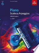 Piano Scales & Arpeggios, ABRSM Grade 6