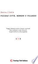 Piccole città, borghi e villaggi