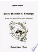 Piccolo manuale di astrologia