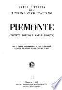 Piemonte, eccetto Torino e Valle d'Aosta