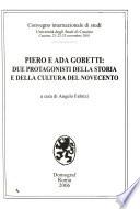 Piero e Ada Gobetti