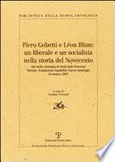 Piero Gobetti e Léon Blum