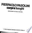 Pierpaolopasolini, corpi e luoghi
