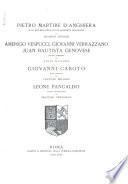 Pietro Martire d'Anghiera e le sue relazioni sulle scoperte oceaniche, per Giuseppe Pennesi