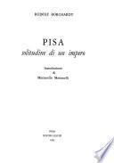 Pisa, solitudine di un impero