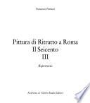 Pittura di ritratto a Roma: Repertorio
