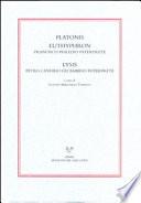 Platonis Euthyphron Francisco Philelfo interprete, Lysis Petro Candido Decembrio interprete