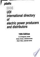 Platts International Directory of Electric Power Producers and Distributors