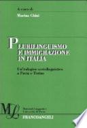 Plurilinguismo e immigrazione in Italia