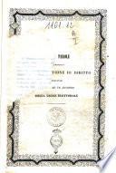 Poche parole a proposito di una questione di diritto elevatasi sopra ad un articolo della legge elettorale [Anton Vincenzio Del Chiaro]