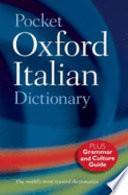 Pocket Oxford Italian Dictionary