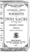 Poemetti ed inni sacri di Cesare Arici