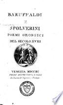 Poemi georgici del secolo XVIII