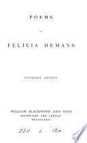 Poems of Felicia Hemans
