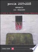 Poesia 2007-2008. Annuario