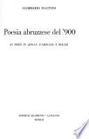 Poesia abruzzese del '900