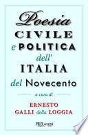 Poesia civile e politica dell'Italia del Novecento