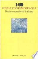 Poesia contemporanea