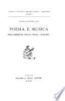Poesia e musica nell' ambiente dotto della Pléiade