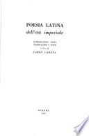 Poesia latina dell'età imperiale