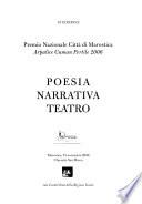 Poesia, narrativa, teatro
