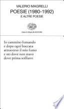 Poesie (1980-1992)