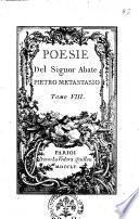 Poesie del Signor Abate Pietro Metastasio